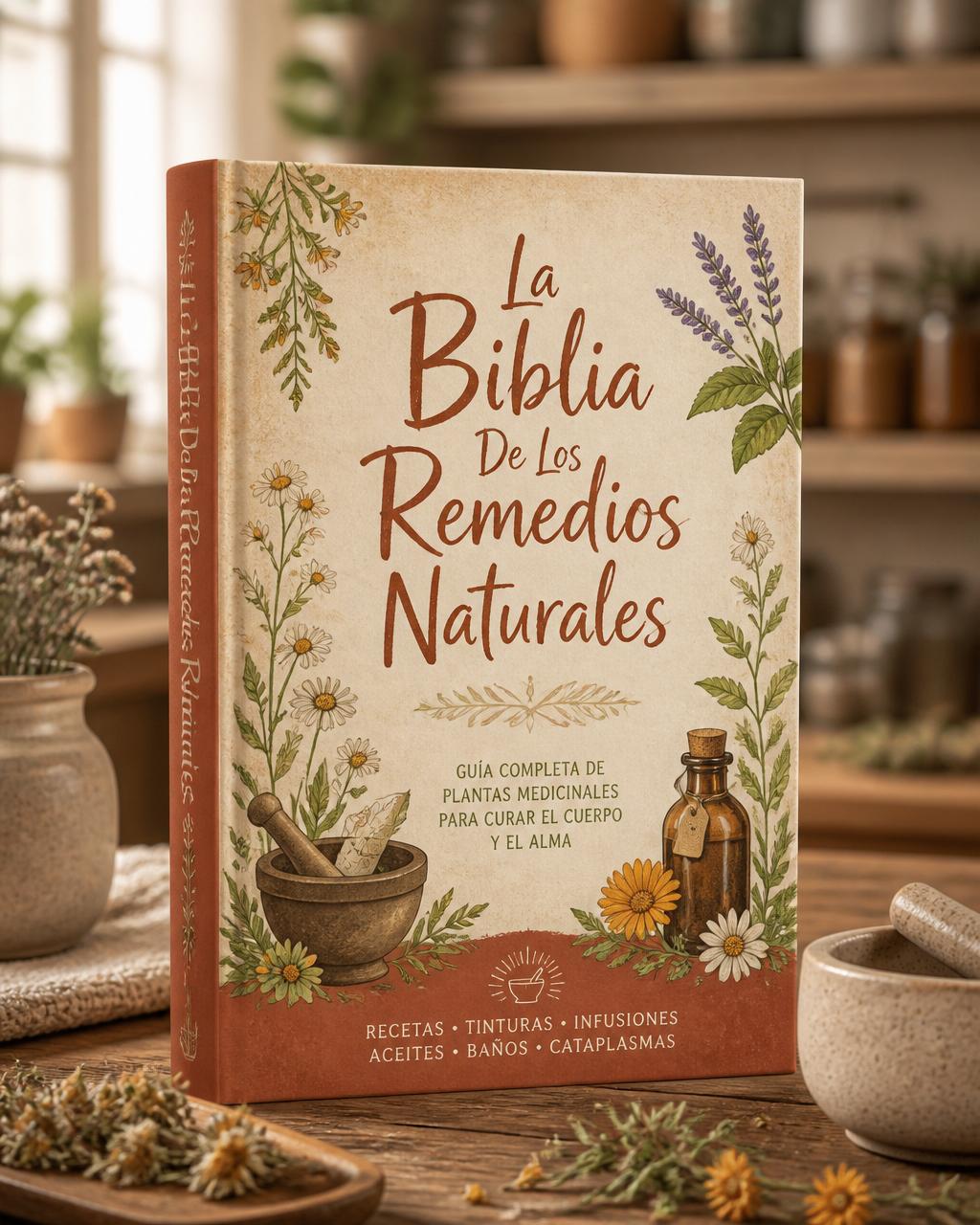 Portada del libro La Biblia De Los Remedios Naturales
